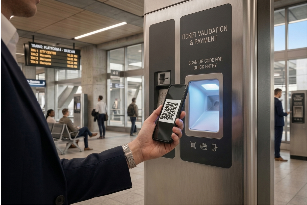 Efficient digital ticketing with instant mobile validation for streamlined travel.